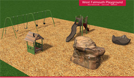 West Falmouth Village Association Projects Swift Playground